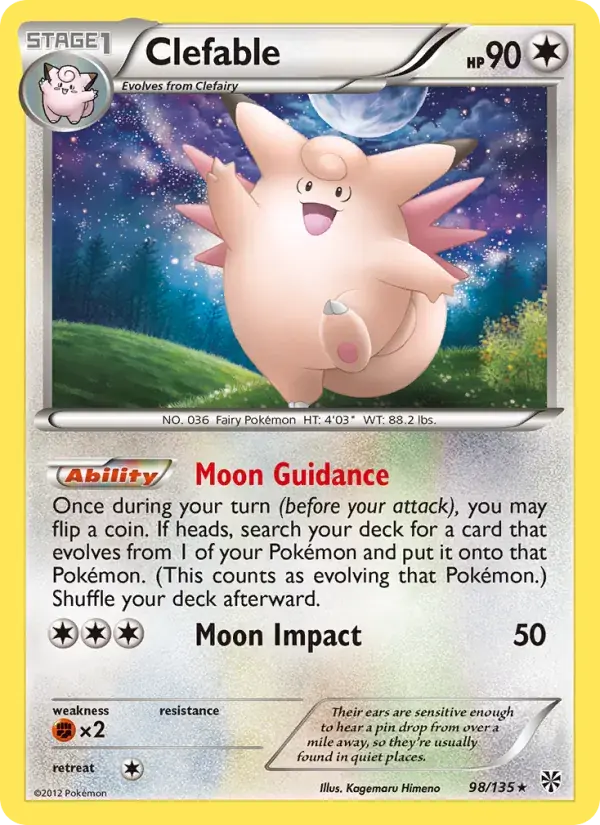 Clefable - 98/138 - Plasma Storm