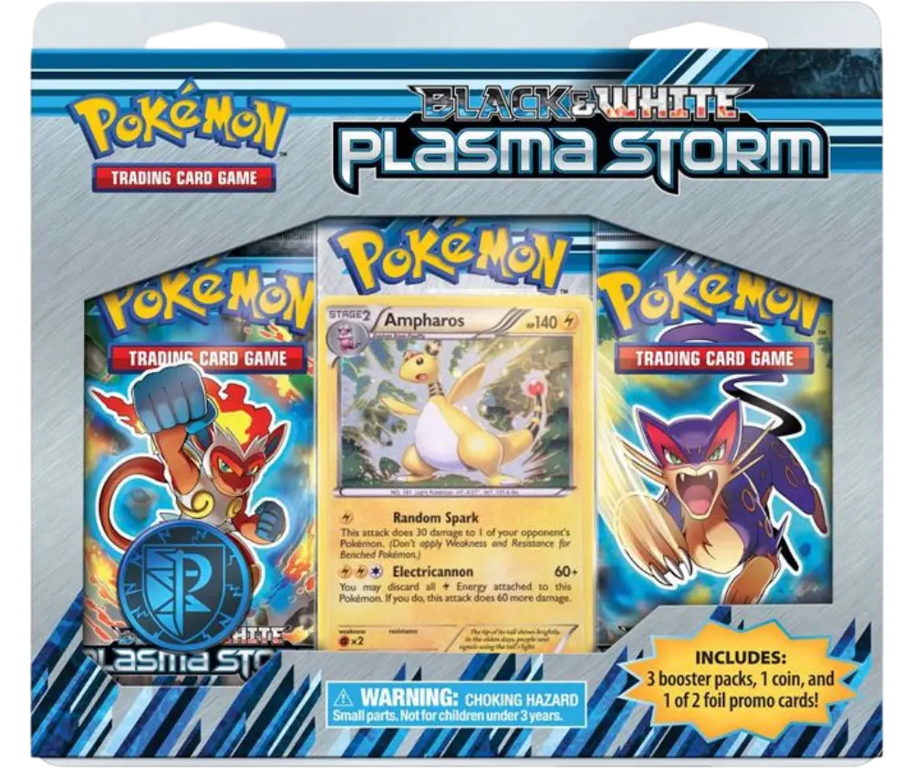 Plasma Storm: 3-Pack Blister (Ampharos)