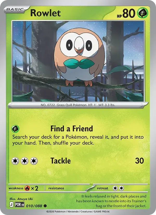 Rowlet - 010/124 - Perfect Order