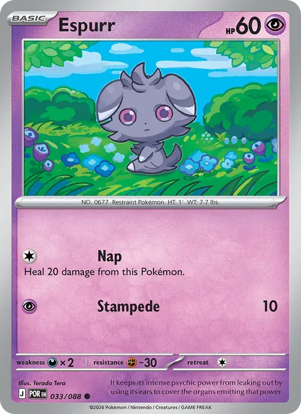 Espurr - 033/124 - Perfect Order