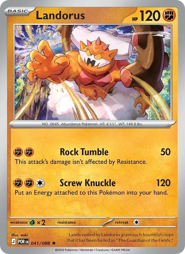 Landorus - 041/124 - Perfect Order