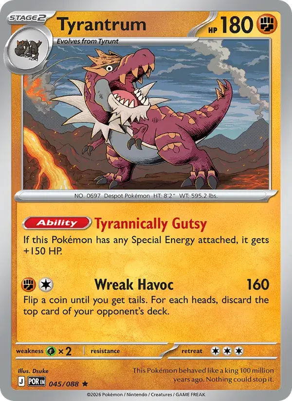 Tyrantrum - 045/124 - Perfect Order