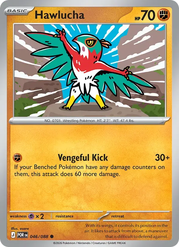 Hawlucha - 046/124 - Perfect Order