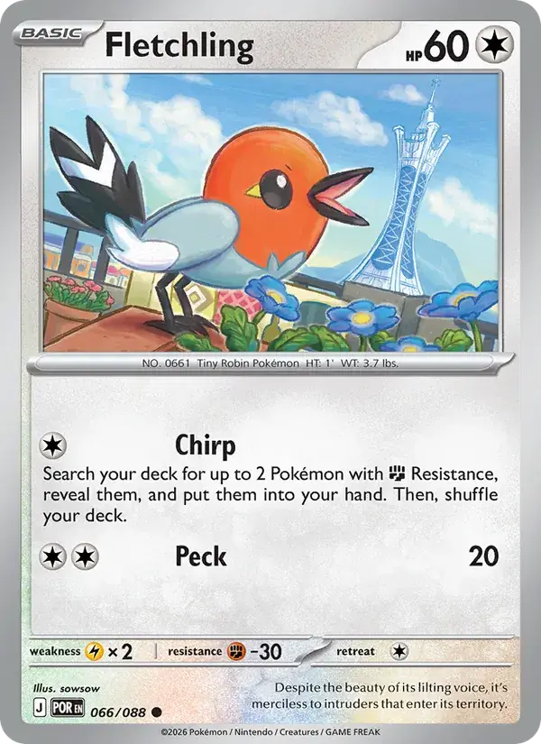 Fletchling - 066/124 - Perfect Order