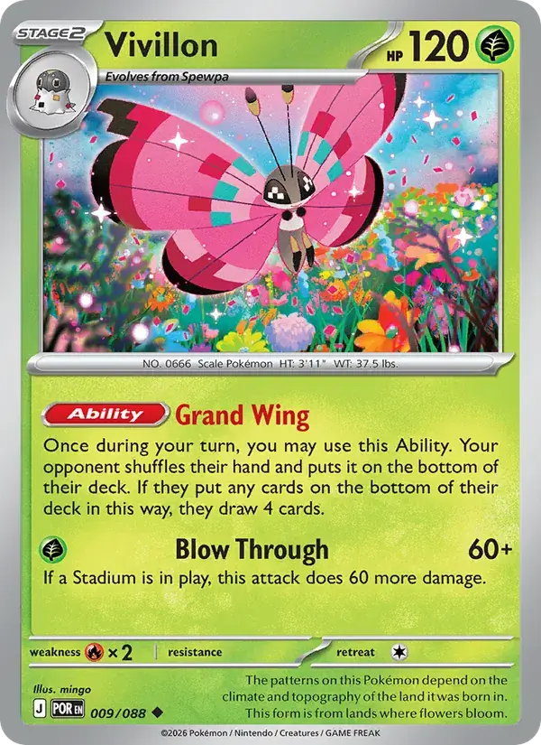 Vivillon - 009/124 - Perfect Order