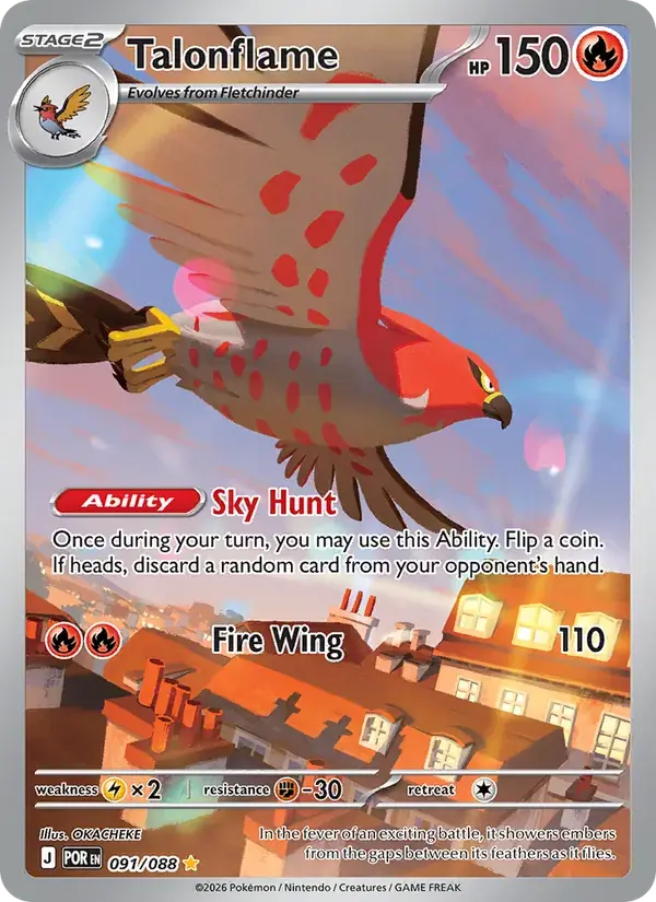Talonflame - 091/124 - Perfect Order