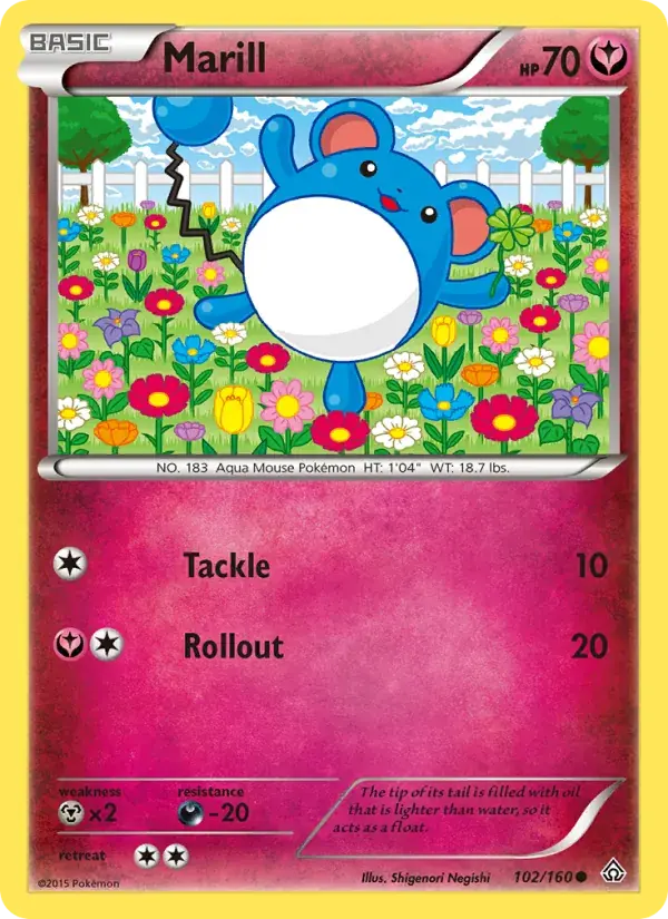 Marill - 102/164 - Primal Clash