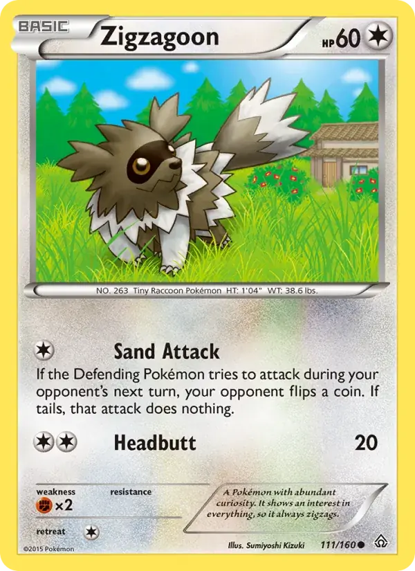 Zigzagoon - 111/164 - Primal Clash