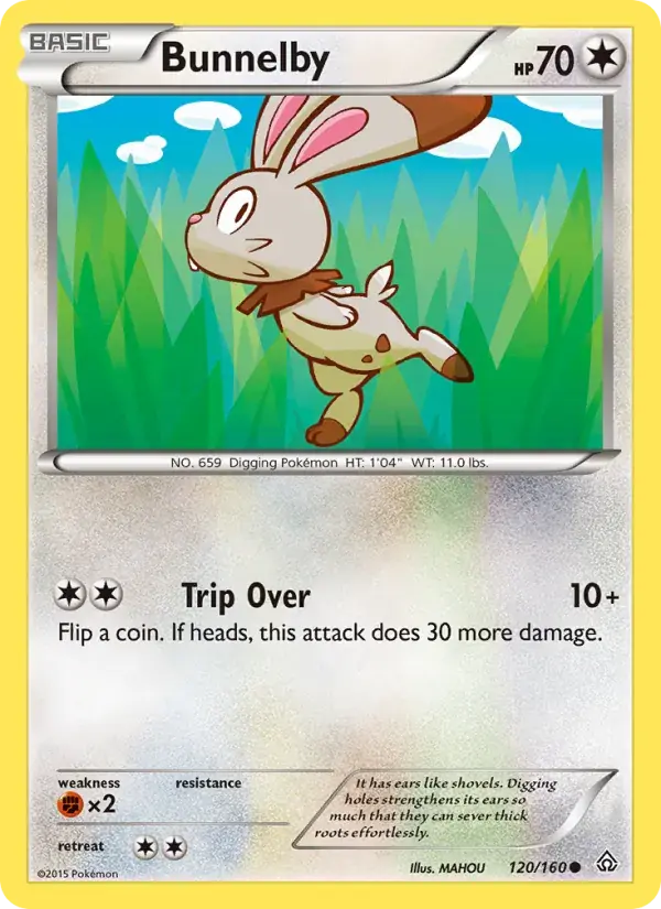 Bunnelby - 120/164 - Primal Clash