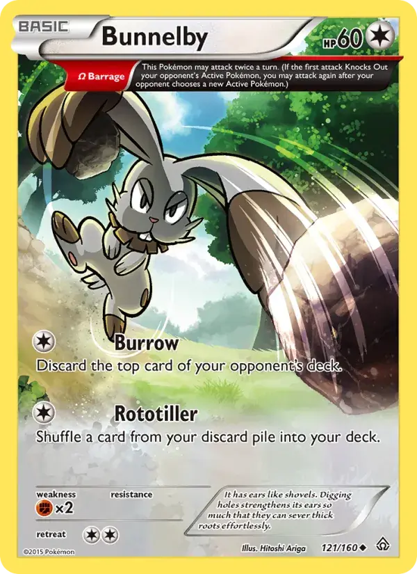 Bunnelby - 121/164 - Primal Clash