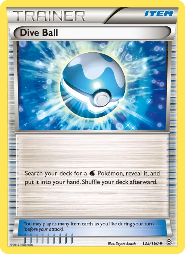 Dive Ball - 125/164 - Primal Clash