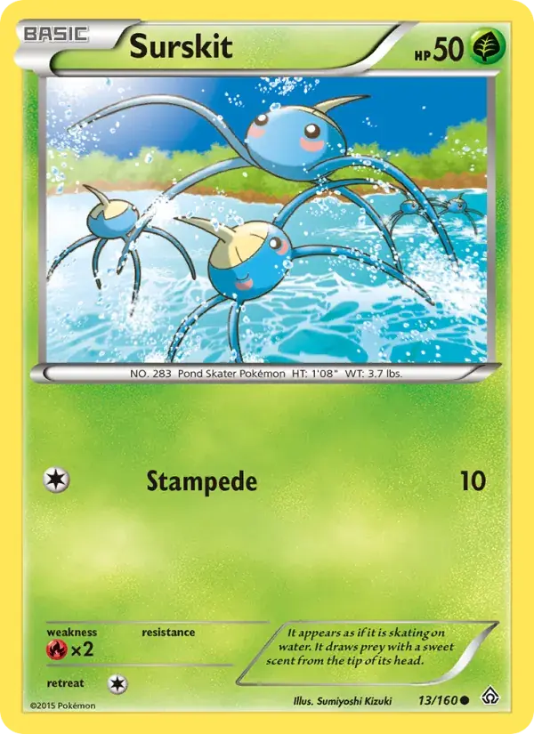Surskit - 13/164 - Primal Clash