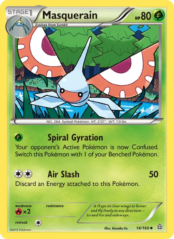 Masquerain - 14/164 - Primal Clash