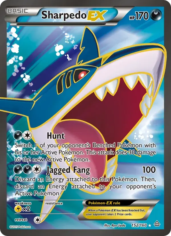 Sharpedo EX - 152/164 - Primal Clash