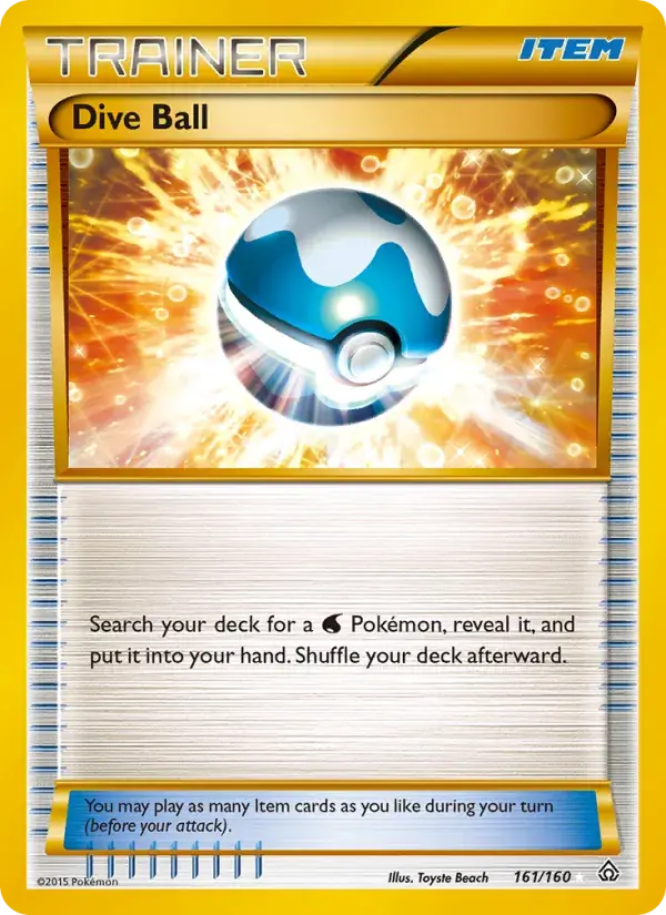 Dive Ball - 161/164 - Primal Clash