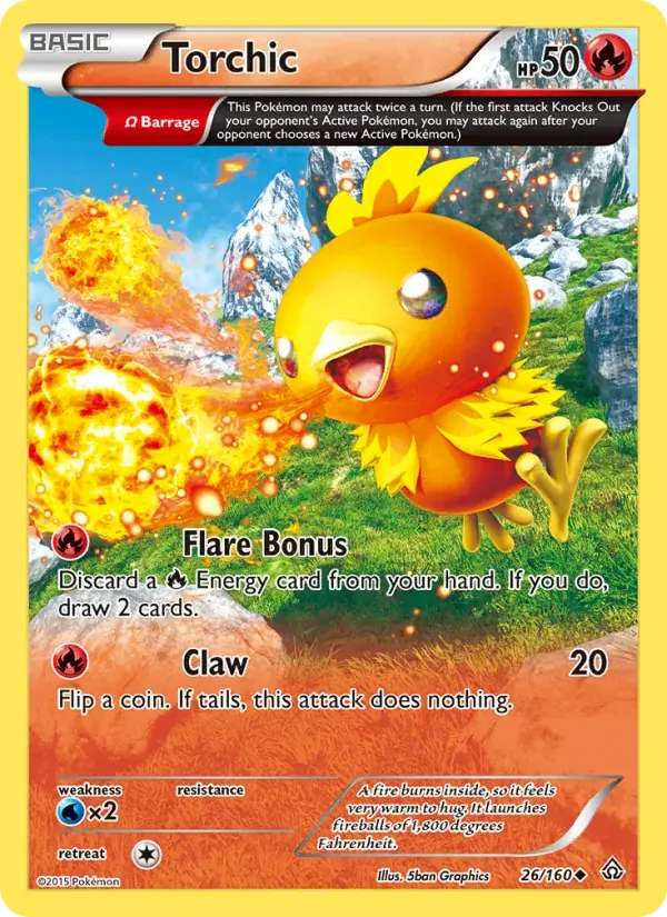 Torchic - 26/164 - Primal Clash