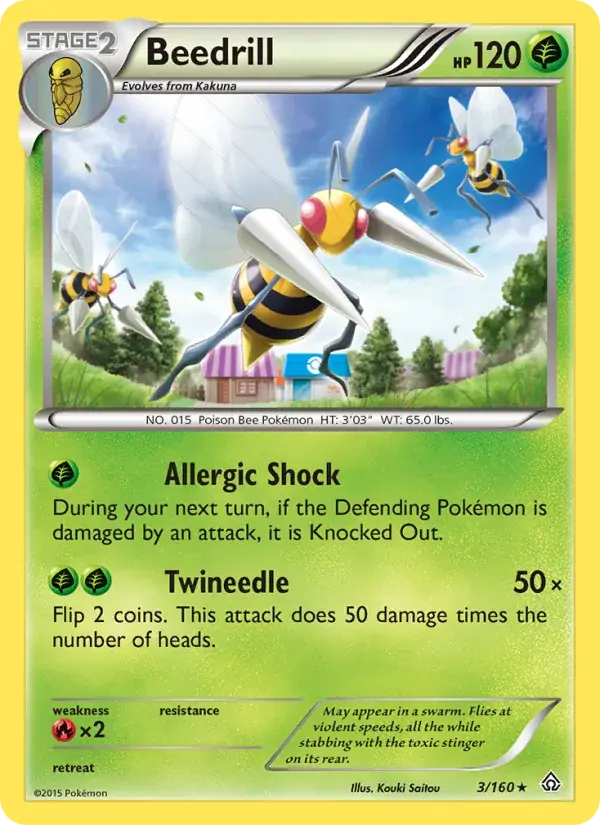 Beedrill - 3/164 - Primal Clash