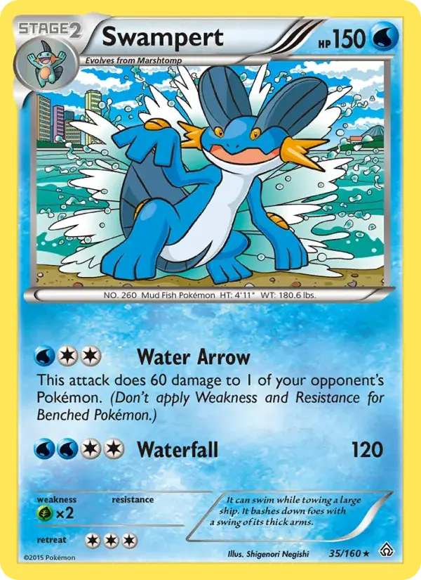 Swampert - 35/164 - Primal Clash