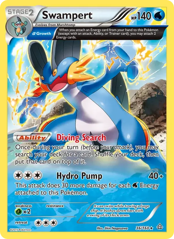 Swampert - 36/164 - Primal Clash