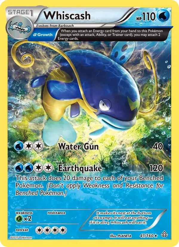 Whiscash - 41/164 - Primal Clash