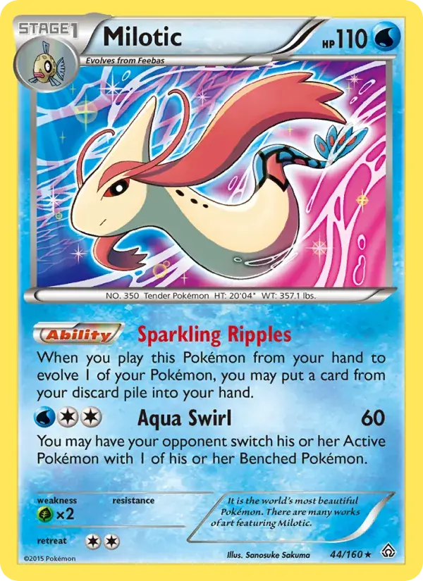 Milotic - 44/164 - Primal Clash