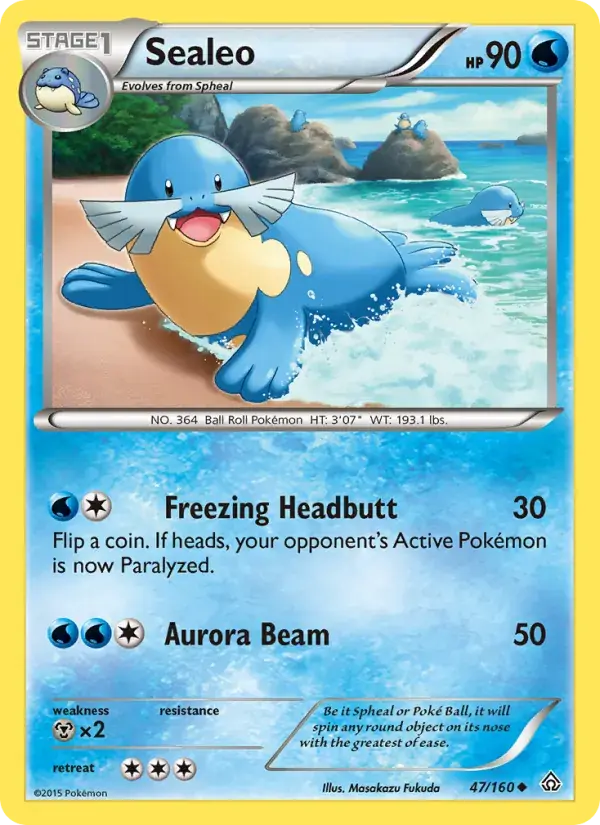 Sealeo - 47/164 - Primal Clash