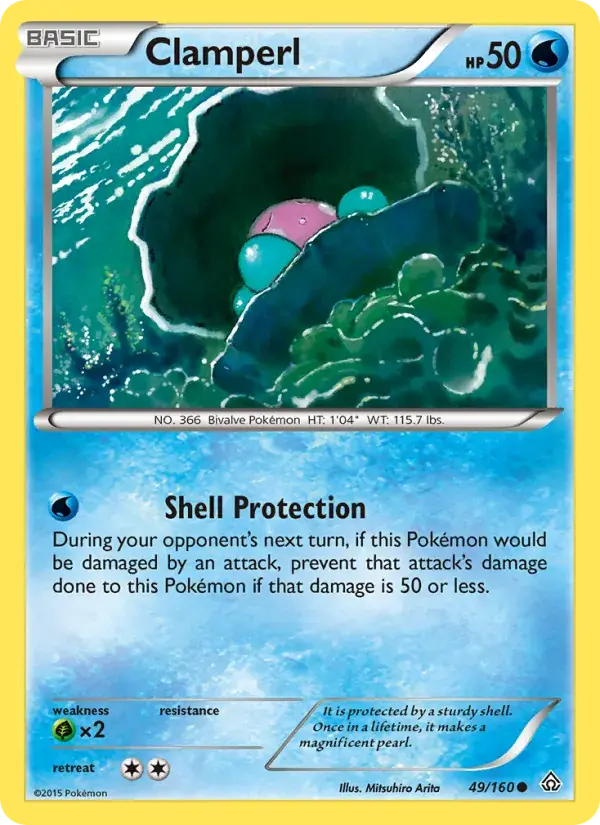 Clamperl - 49/164 - Primal Clash
