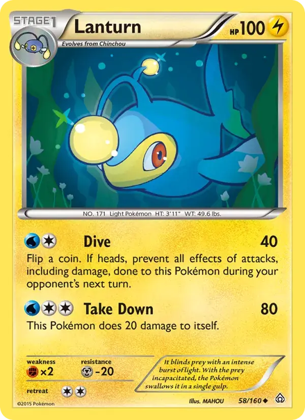 Lanturn - 58/164 - Primal Clash