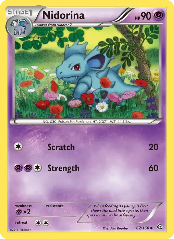 Nidorina - 67/164 - Primal Clash