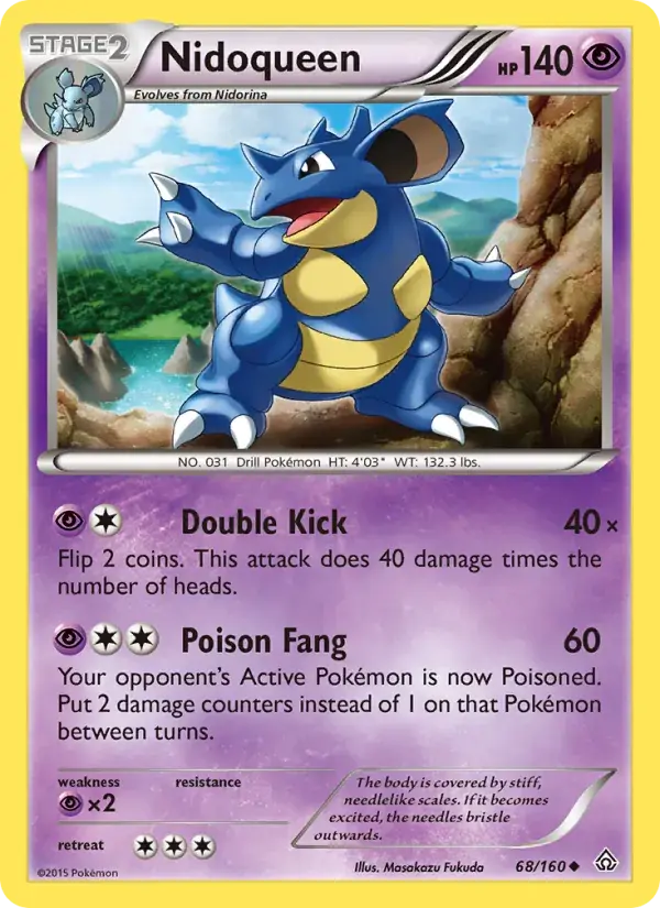 Nidoqueen - 68/164 - Primal Clash
