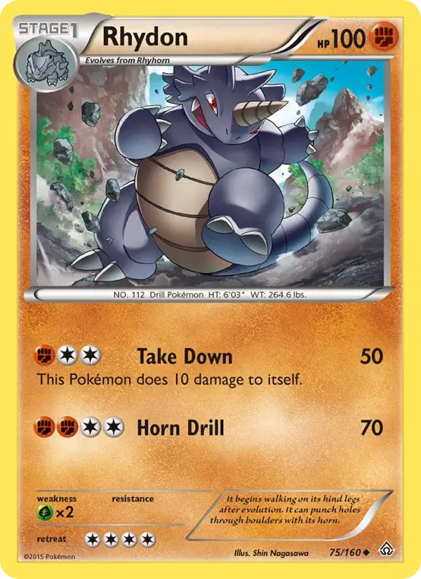 Rhydon - 75/164 - Primal Clash