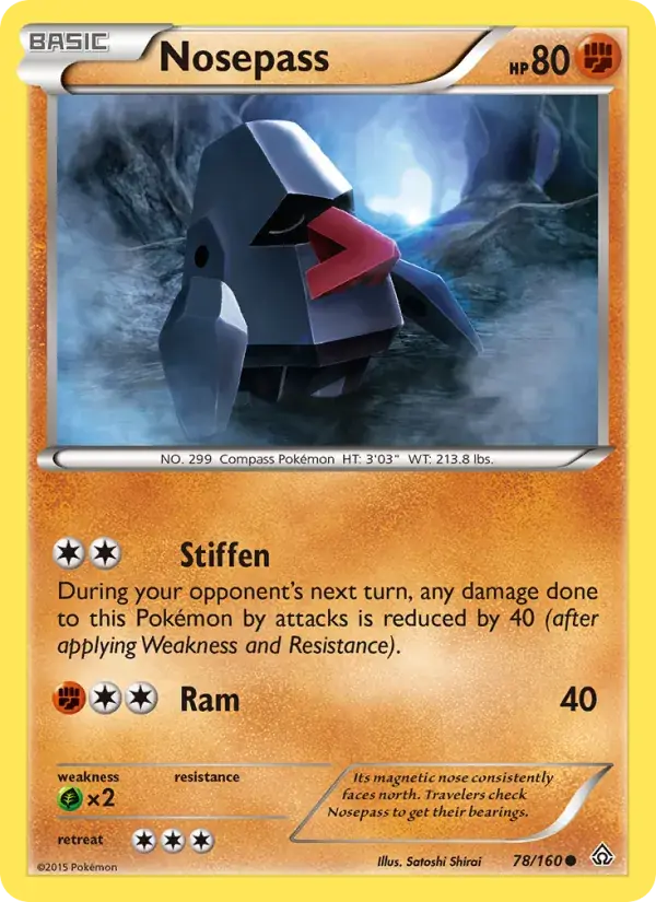 Nosepass - 78/164 - Primal Clash