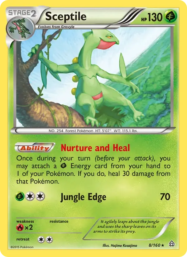 Sceptile - 8/164 - Primal Clash