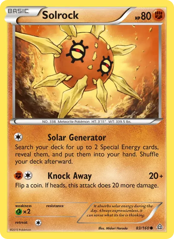 Solrock - 83/164 - Primal Clash