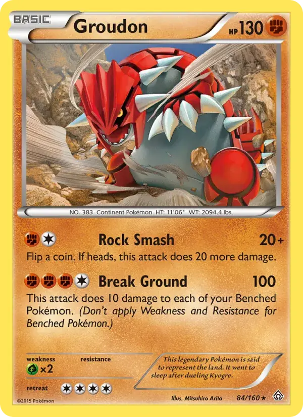 Groudon - 84/164 - Primal Clash