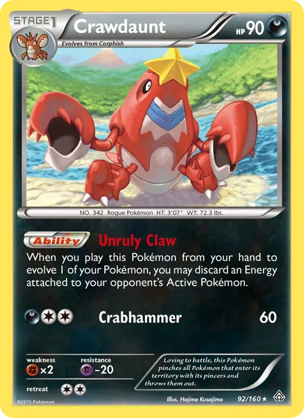Crawdaunt - 92/164 - Primal Clash