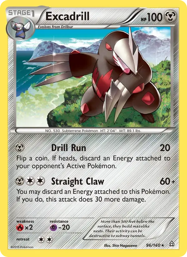 Excadrill - 96/164 - Primal Clash