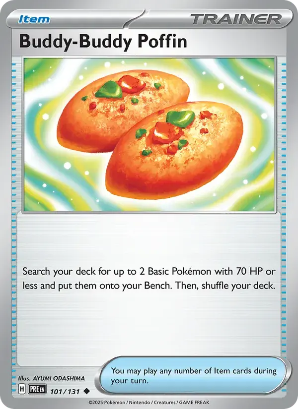 Buddy-Buddy Poffin - 101/180 - Prismatic Evolutions