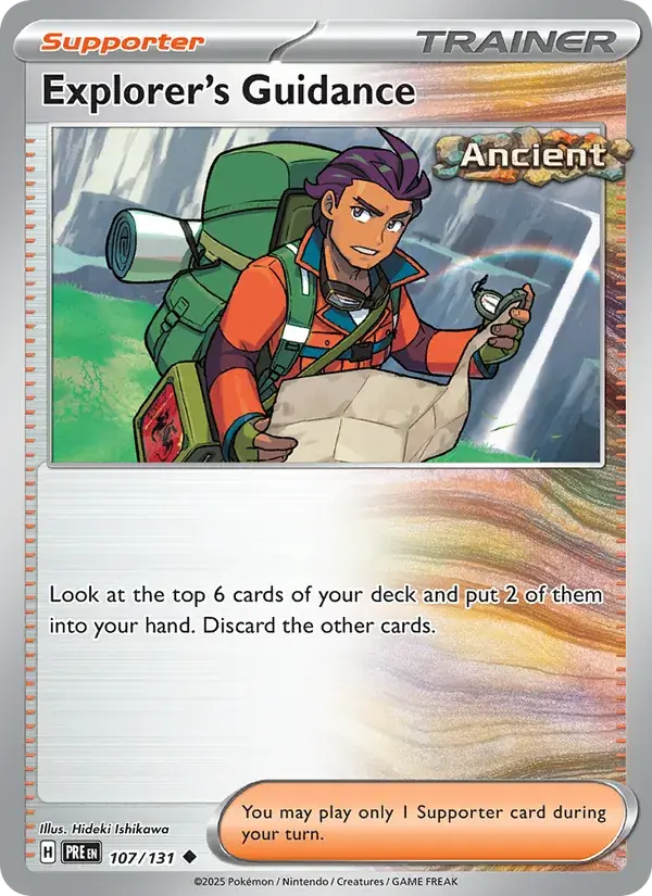 Explorer's Guidance - 107/180 - Prismatic Evolutions