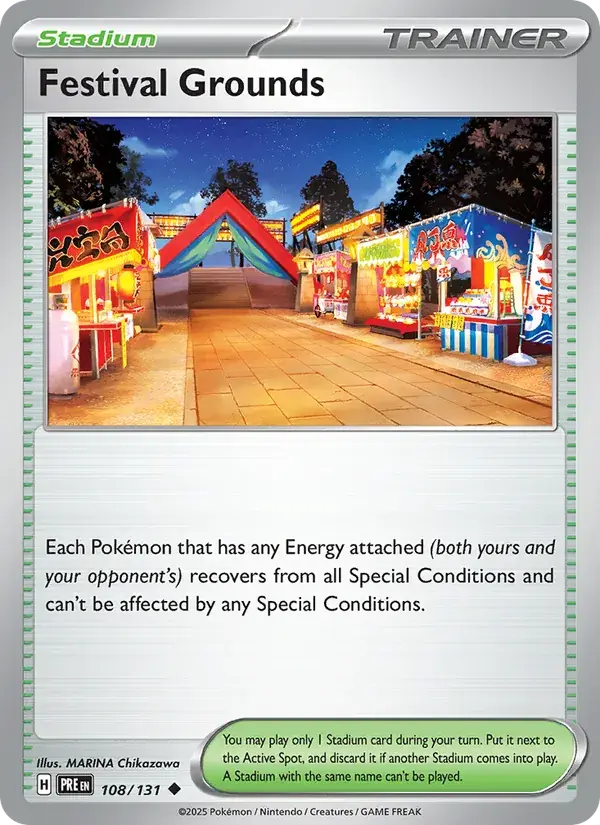 Festival Grounds - 108/180 - Prismatic Evolutions