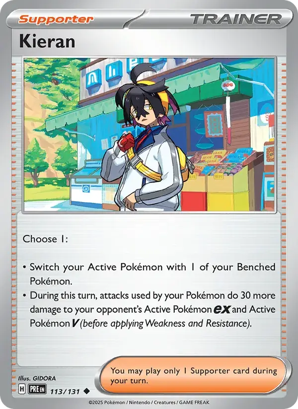 Kieran - 113/180 - Prismatic Evolutions