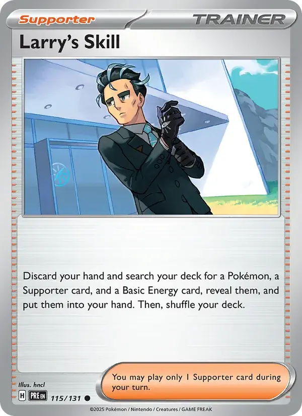 Larry's Skill - 115/180 - Prismatic Evolutions