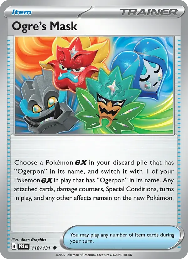 Ogre's Mask - 118/180 - Prismatic Evolutions