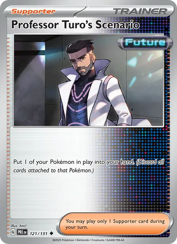 Professor Turo's Scenario - 121/180 - Prismatic Evolutions