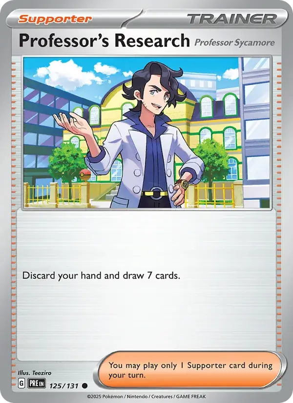 Professor's Research - 125/180 - Prismatic Evolutions