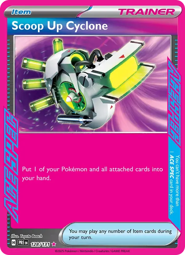 Scoop Up Cyclone - 128/180 - Prismatic Evolutions