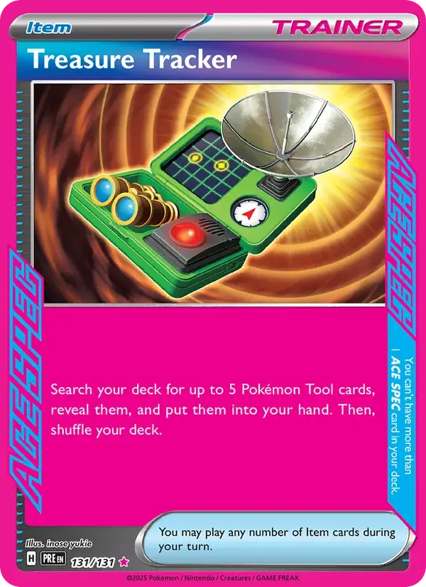 Treasure Tracker - 131/180 - Prismatic Evolutions