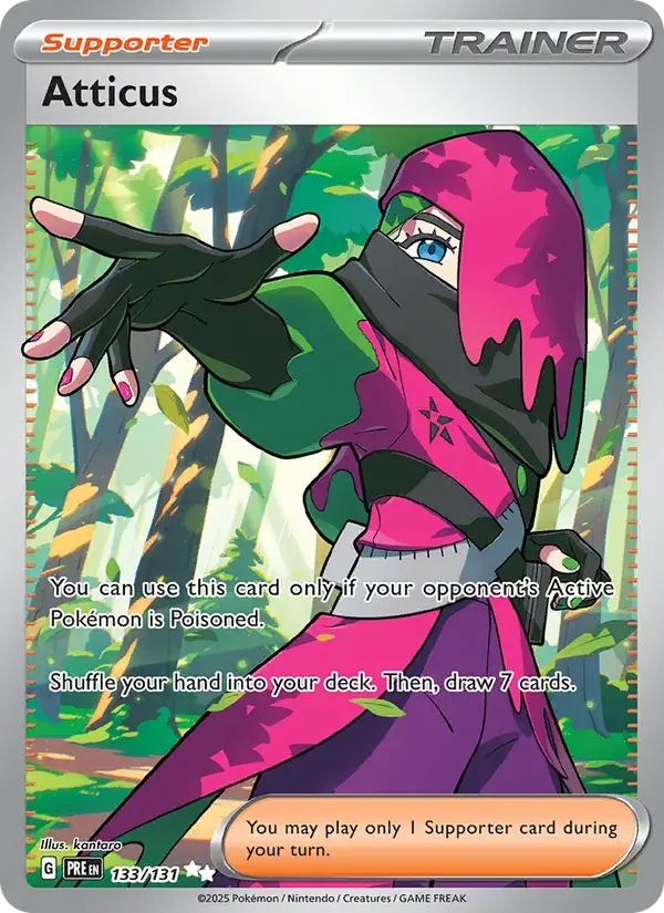 Atticus - 133/180 - Prismatic Evolutions