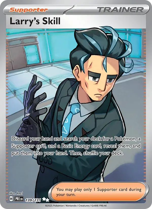 Larry's Skill - 139/180 - Prismatic Evolutions