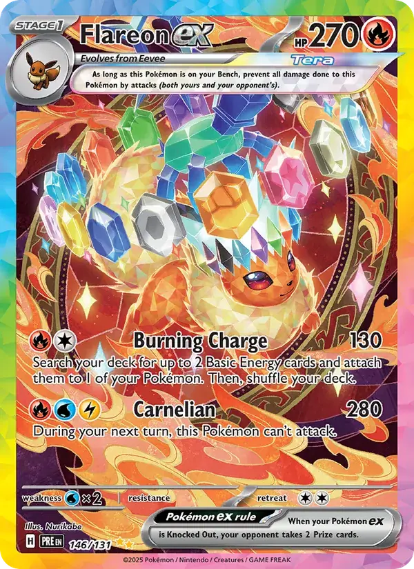 Flareon ex - 146/180 - Prismatic Evolutions